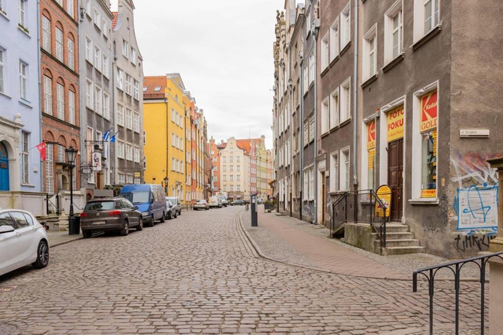 Apartament Brama Chlebnicka Danzica Esterno foto